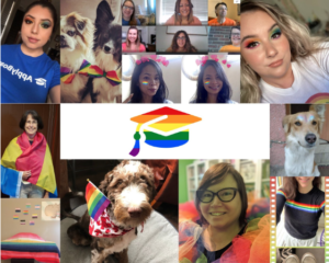 Montage of ApplyBoard staff celebrating staff