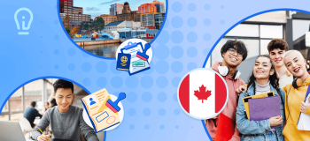 Image of primary and secondary students going to study abroad