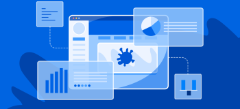 Illustration of application screens