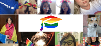 Montage of ApplyBoard staff celebrating staff