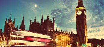 Palace of Westminster at night